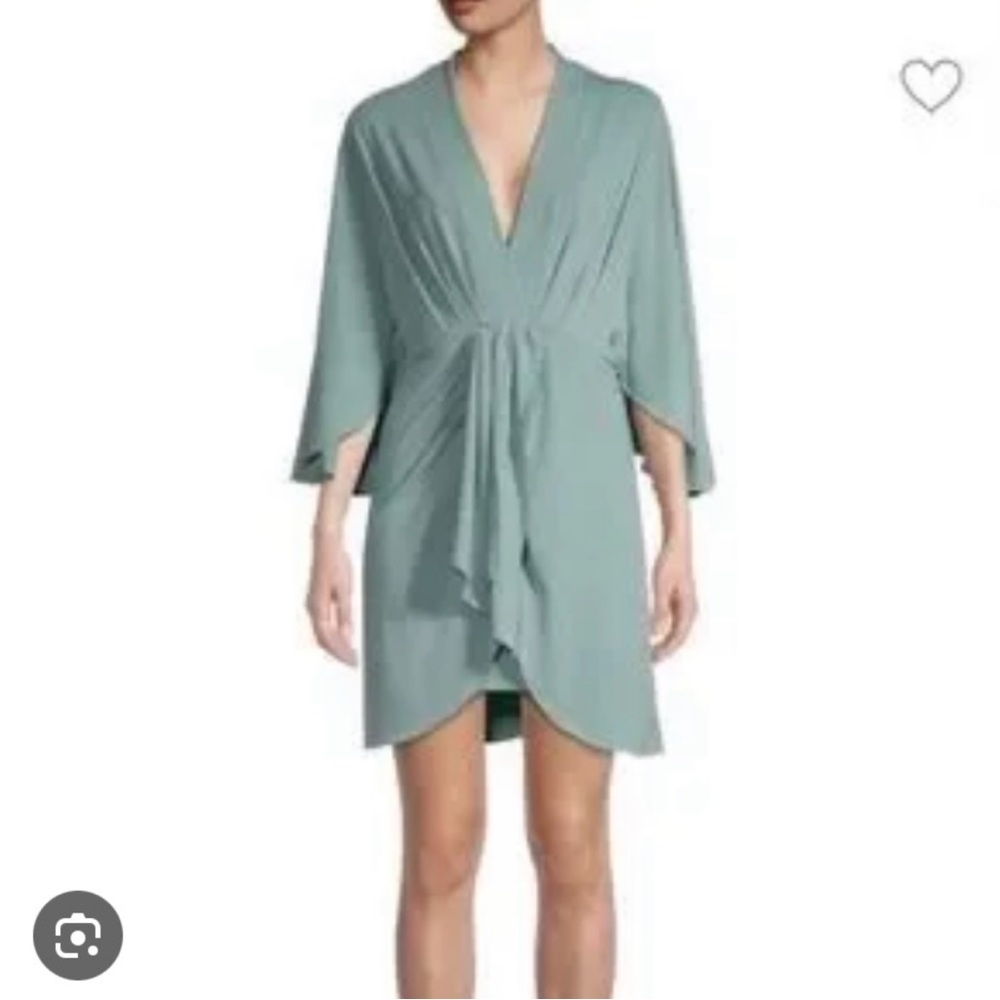 NWT BAILEY 44 REVOLVE Kellie sage bell sleeve mini dress